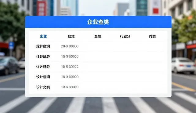 行业分类查询如何提升供求效率